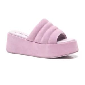 Free People Almost Paradise Platform Sandal size 36 (6) Orchid